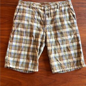 Paul Frank Plaid Shorts - 32”